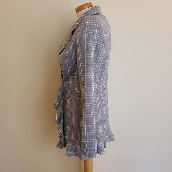 Forever 21 Glen Plaid Blazer Mini Dress - NWT - Picture 4 of 9